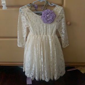 Custom made dress SIZE 2T.